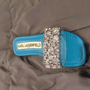 Karl Lagerfeld sandals size 7 brand new